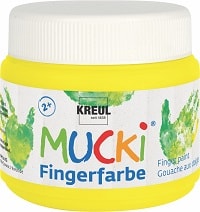 Mucki Quietsch Fingerfarbe Fingermalfarbe 150 ml